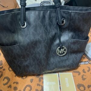 Michael Kors Black Signature Tote